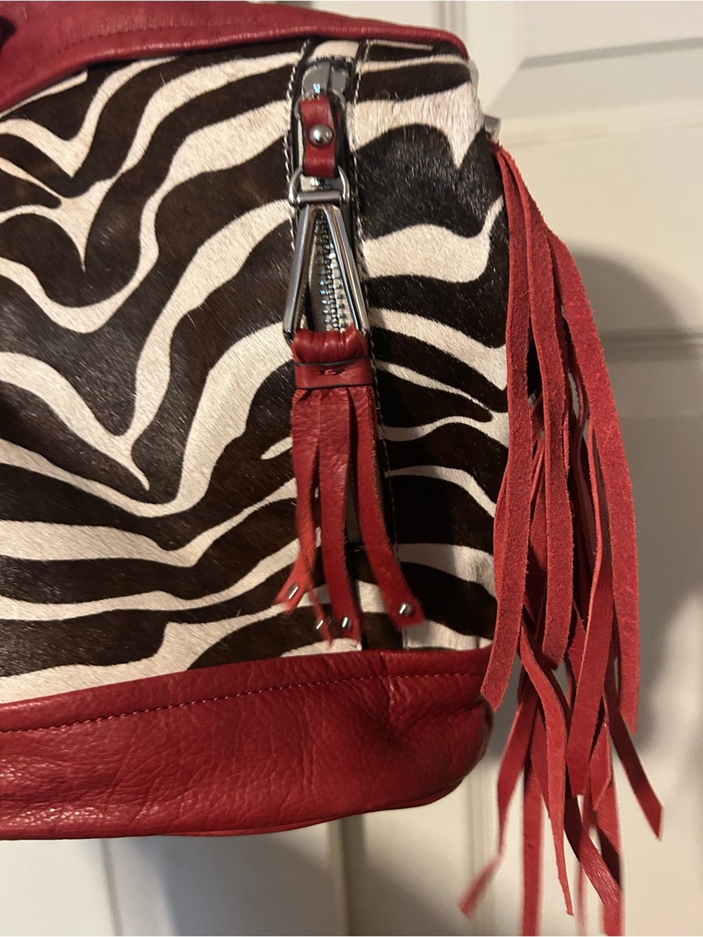 B. Markowsky, Zebra Print, Shoulder Bag - Picture 11 of 16